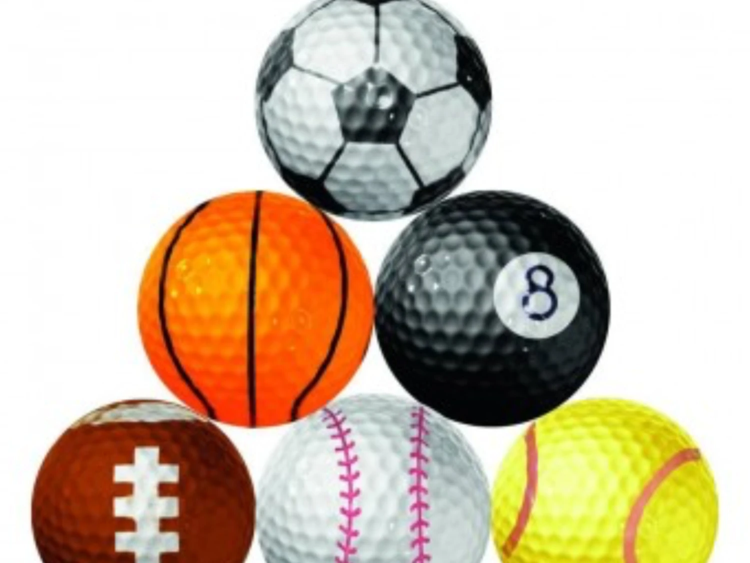 Longridge Sports Themed Balls 3 Longridge Sports Themed Balls