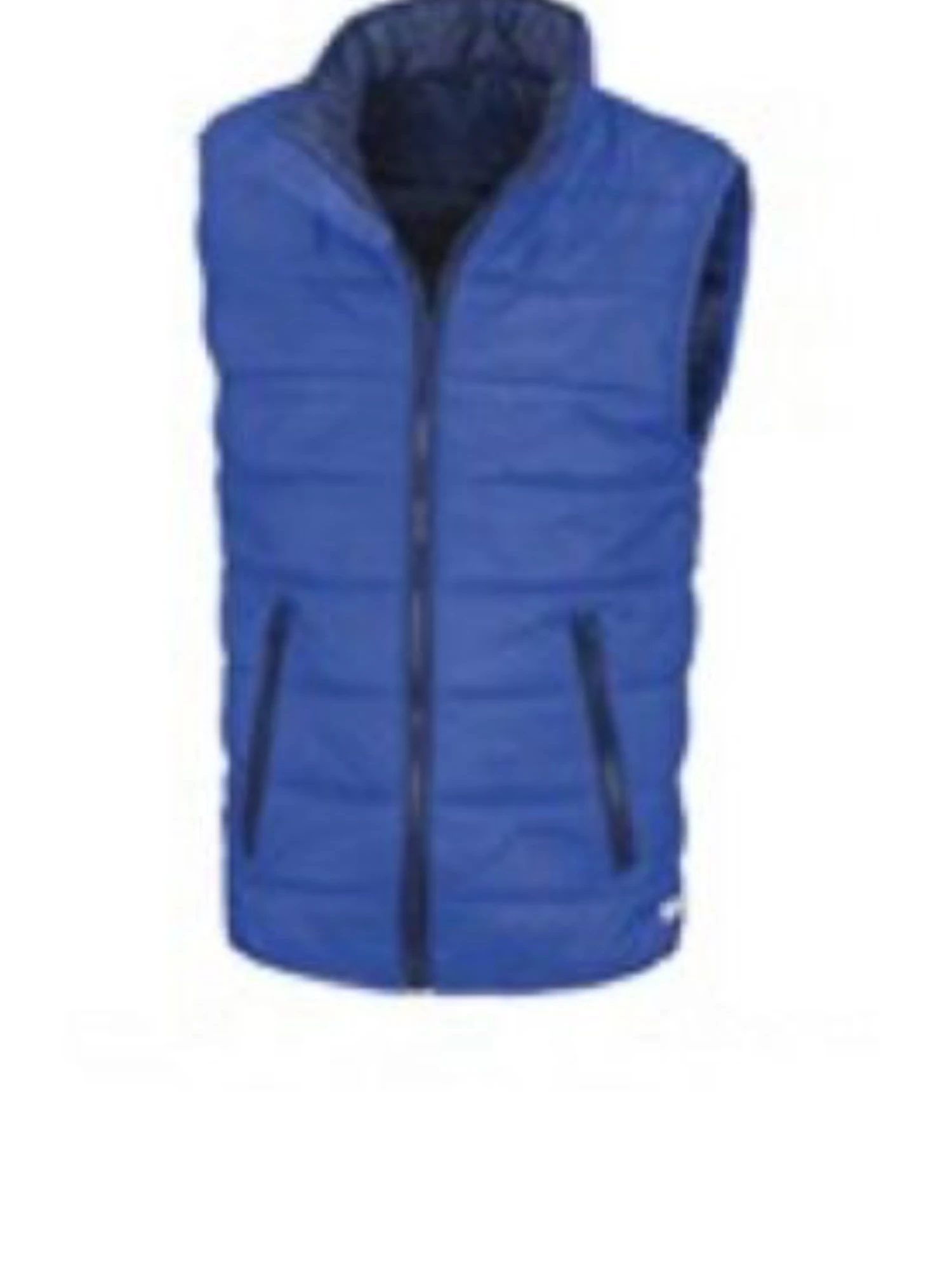 Murray Golf Contrast Junior Quilted Gilet - Royal /Navy 3 Murray Golf Contrast Junior Quilted Gilet - Royal /Navy