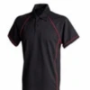 Murray Golf Piped Junior Polo Shirt - Black/Red 2 Murray Golf Piped Junior Polo Shirt - Black/Red -Online Golf Store 2738893407