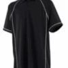 Murray Golf Piped Junior Polo Shirt - Black / White 1 Murray Golf Piped Junior Polo Shirt - Black / White -Online Golf Store 2738923753