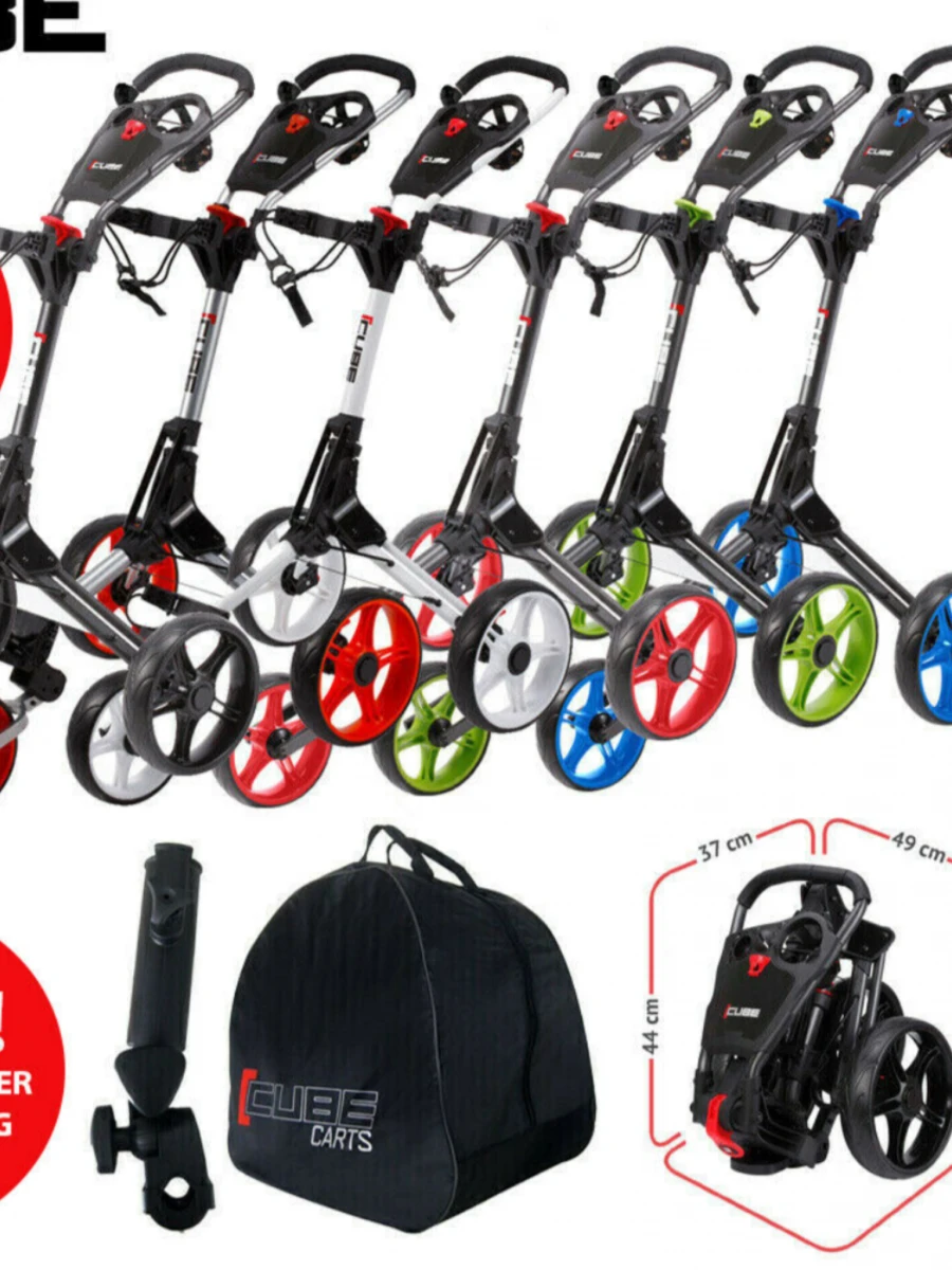 Skymax Cube Push Golf Trolley 3 Skymax Cube Push Golf Trolley