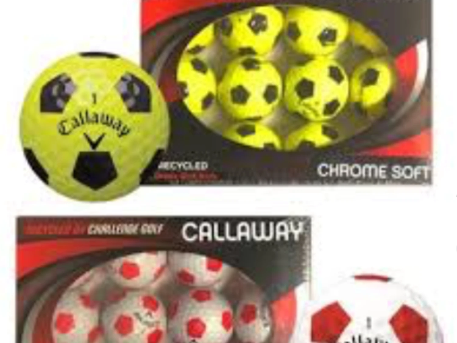 Challenge Golf Callway Truvis Rewashed Golf Balls 3 Challenge Golf Callway Truvis Rewashed Golf Balls