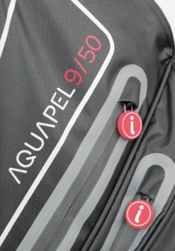 Icart Aqua Pel 9/50 Waterproof Trolley Bag 12 Icart Aqua Pel 9/50 Waterproof Trolley Bag -Online Golf Store IMG 0473 1