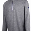 Island Green Igjtl 2119 1/4 Zip Raglan Sleeve Top Layer - Light Grey