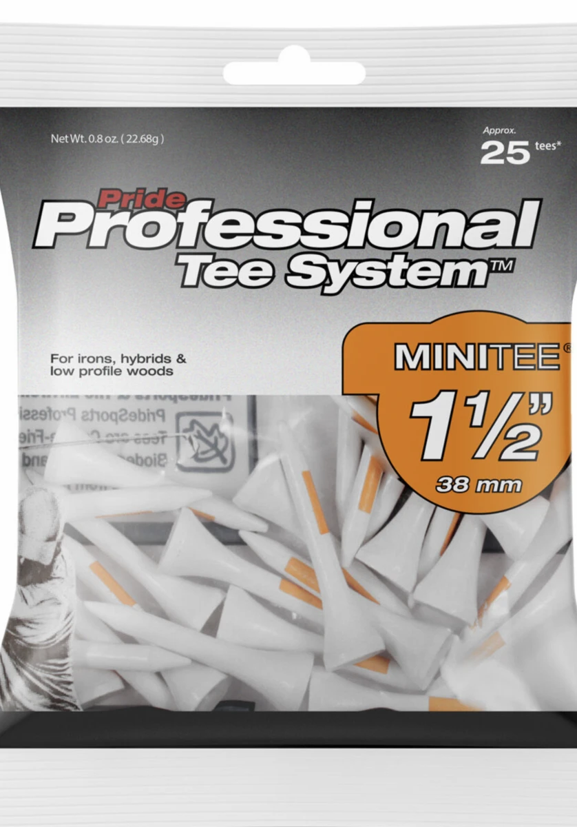 Pride Pts 1 1/2 Tee Pack Orange X 25 3 Pride Pts 1 1/2 Tee Pack Orange X 25