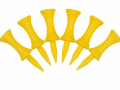 Longridge Plastic Castle Tees Yellow 25Mm - 1000 Pack