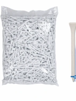 Masters 2 3/4 White Wooden Tees X 1000